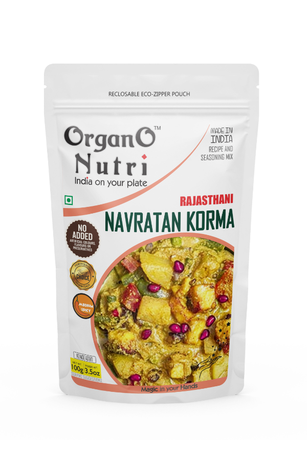 OrganoNutri Recipe Masala (Navratan Korma | 100g)